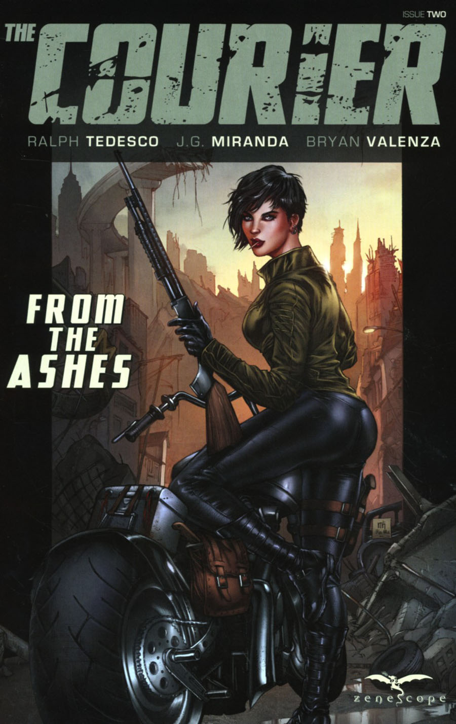 Courier From The Ashes #2 Cover C Mike Krome