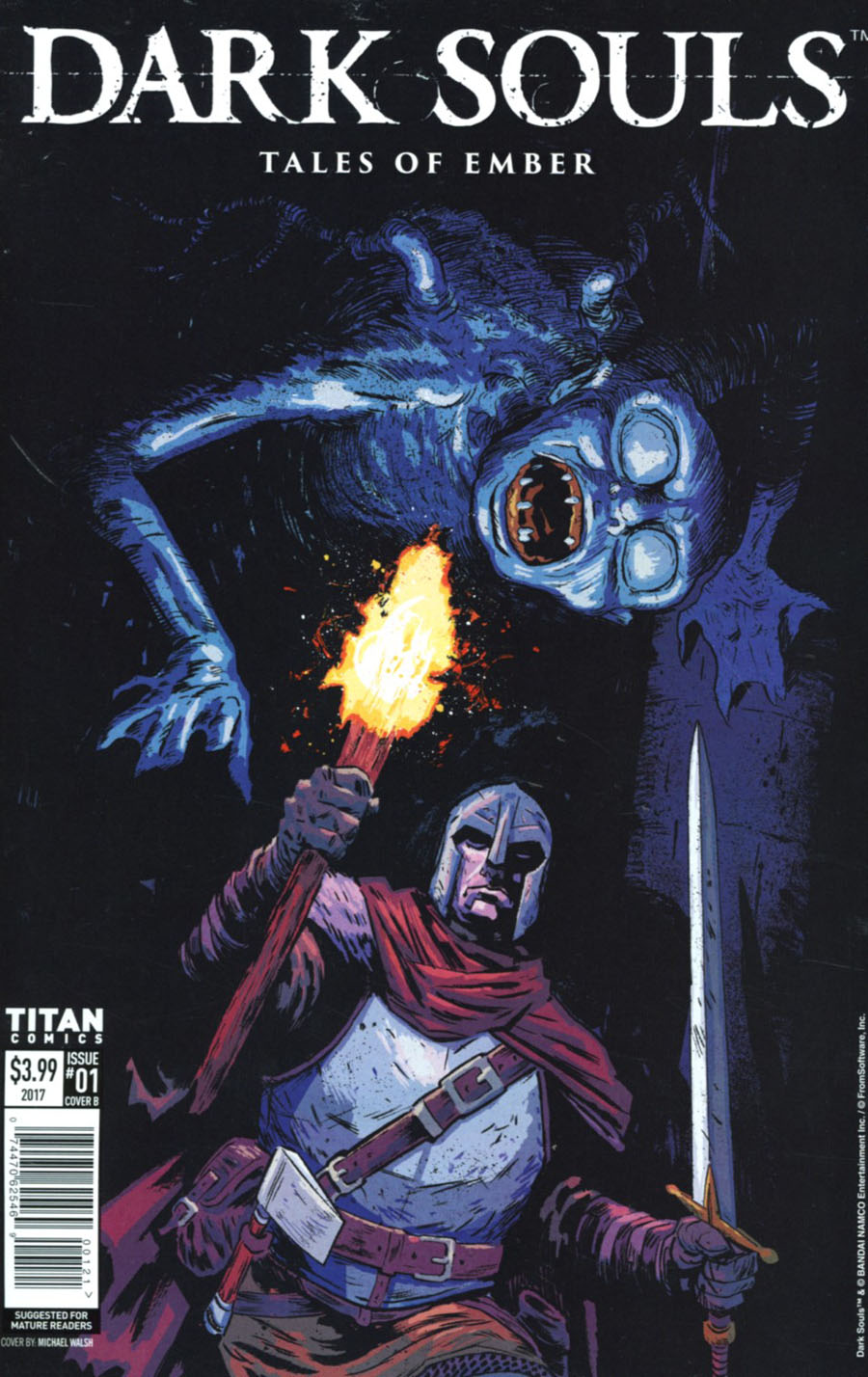 Dark Souls Tales Of Ember #1 Cover B Variant Michael Walsh Cover