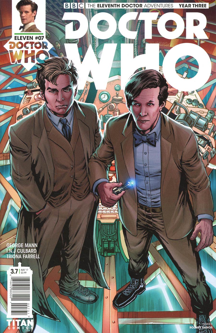 Doctor Who 11th Doctor Year Three #7 Cover C Variant Rodney Ramos Cover