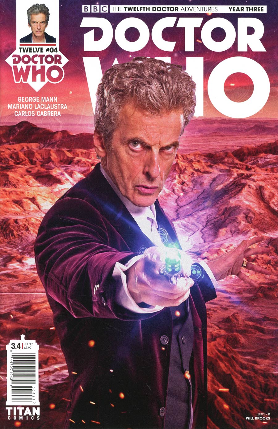Doctor Who 12th Doctor Year Three #4 Cover B Variant Photo Cover