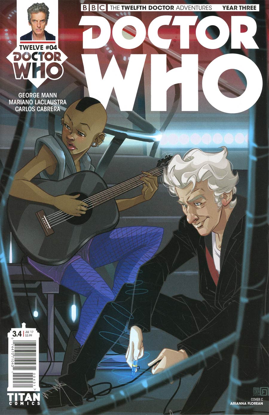 Doctor Who 12th Doctor Year Three #4 Cover C Variant Arianna Florean Cover