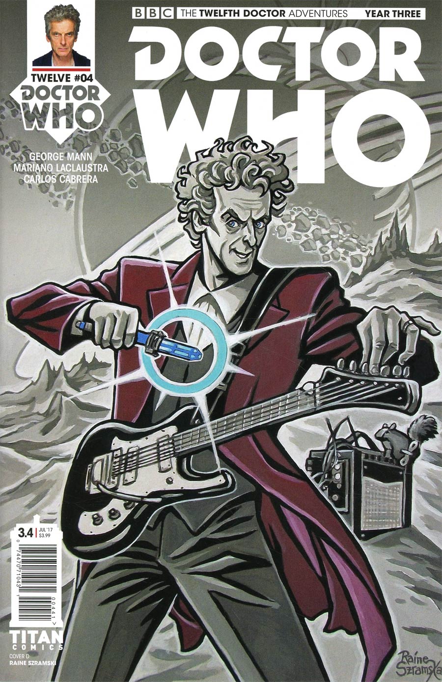 Doctor Who 12th Doctor Year Three #4 Cover D Variant Raine Szramski Cover