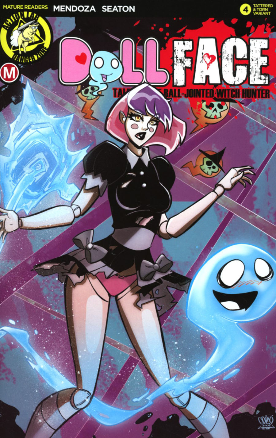Dollface #4 Cover G Variant Marcelo Trom Pin-Up Tattered & Torn Cover