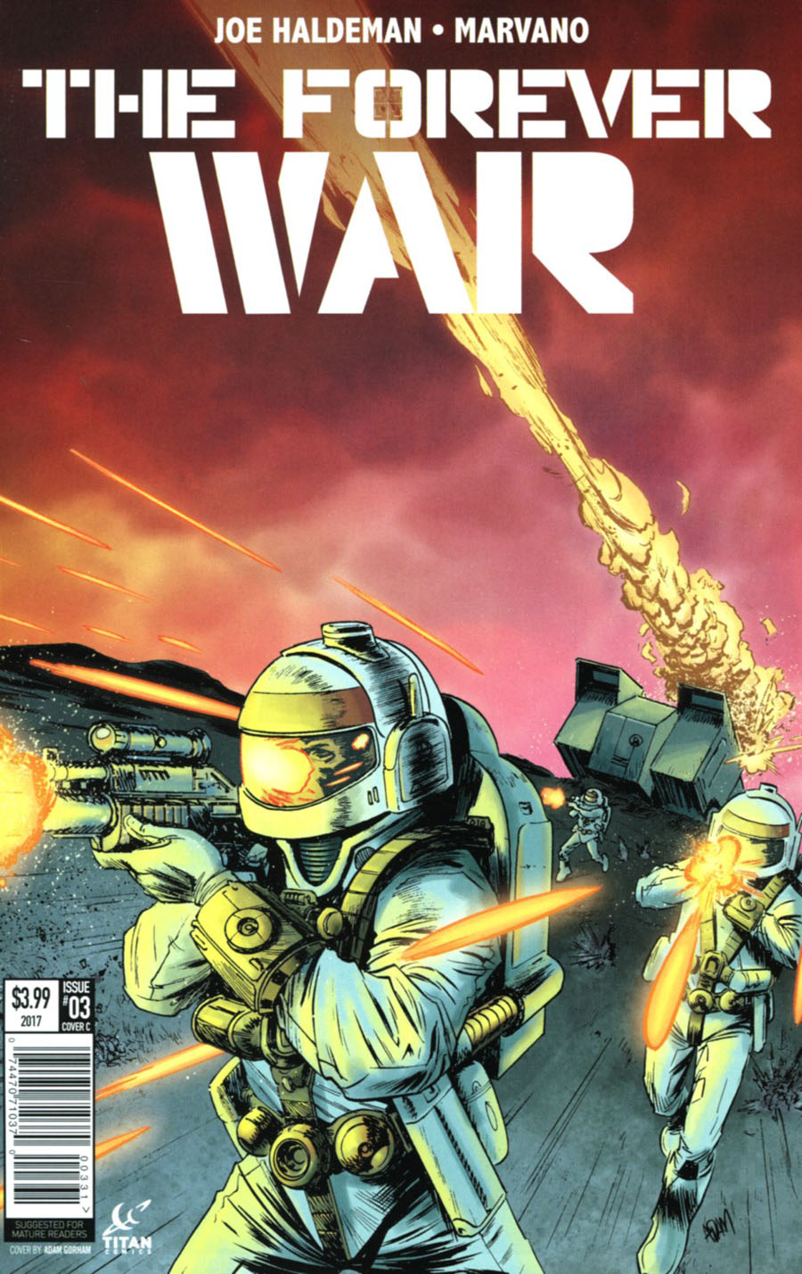 Forever War #3 Cover C Variant Adam Gorham Cover