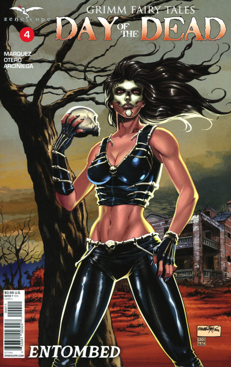 Grimm Fairy Tales Presents Day Of The Dead #4 Cover A Sheldon Goh