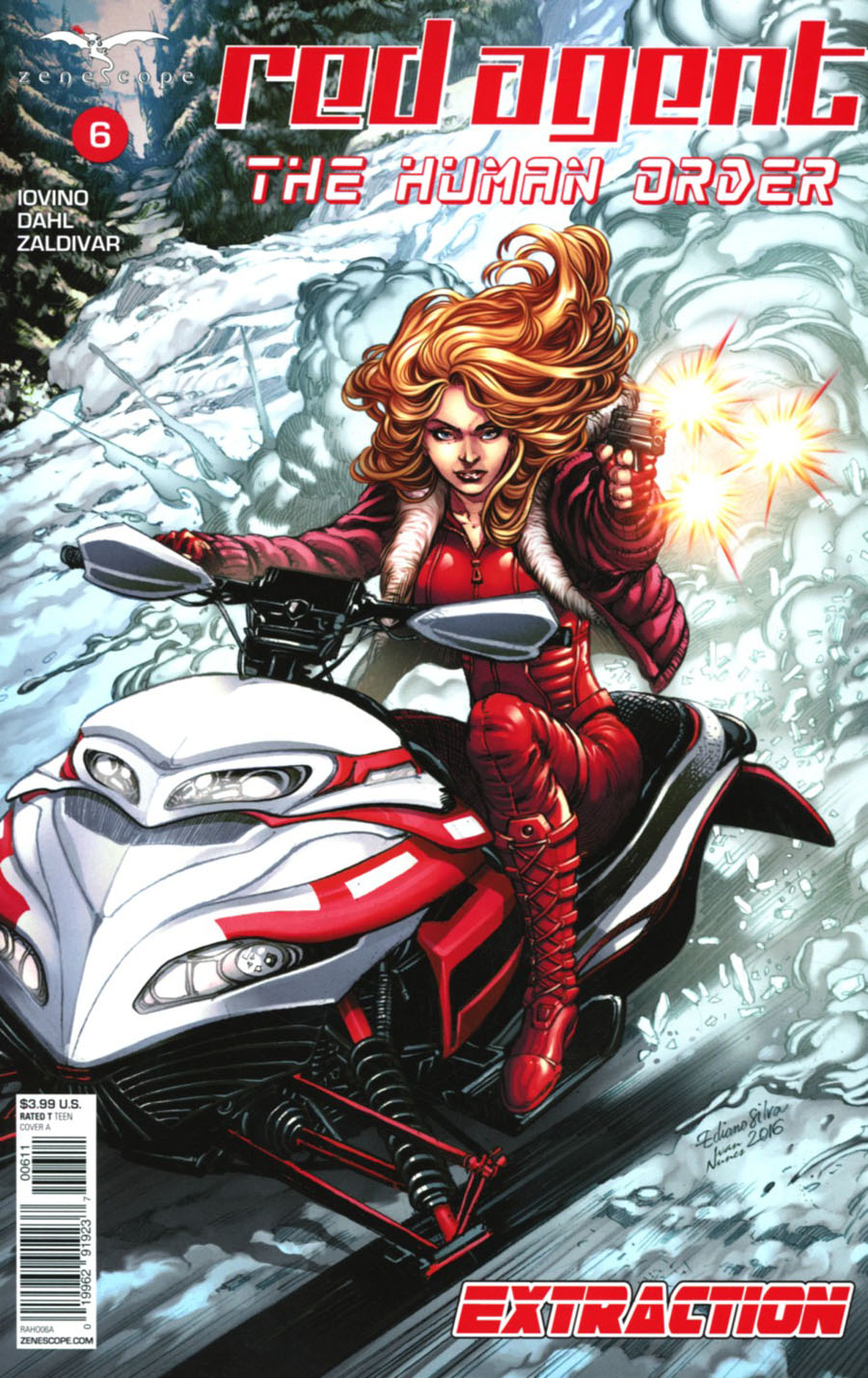 Grimm Fairy Tales Presents Red Agent Human Order #6 Cover A Ediano Silva