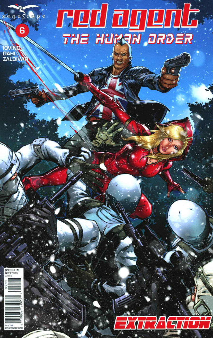 Grimm Fairy Tales Presents Red Agent Human Order #6 Cover B Riveiro