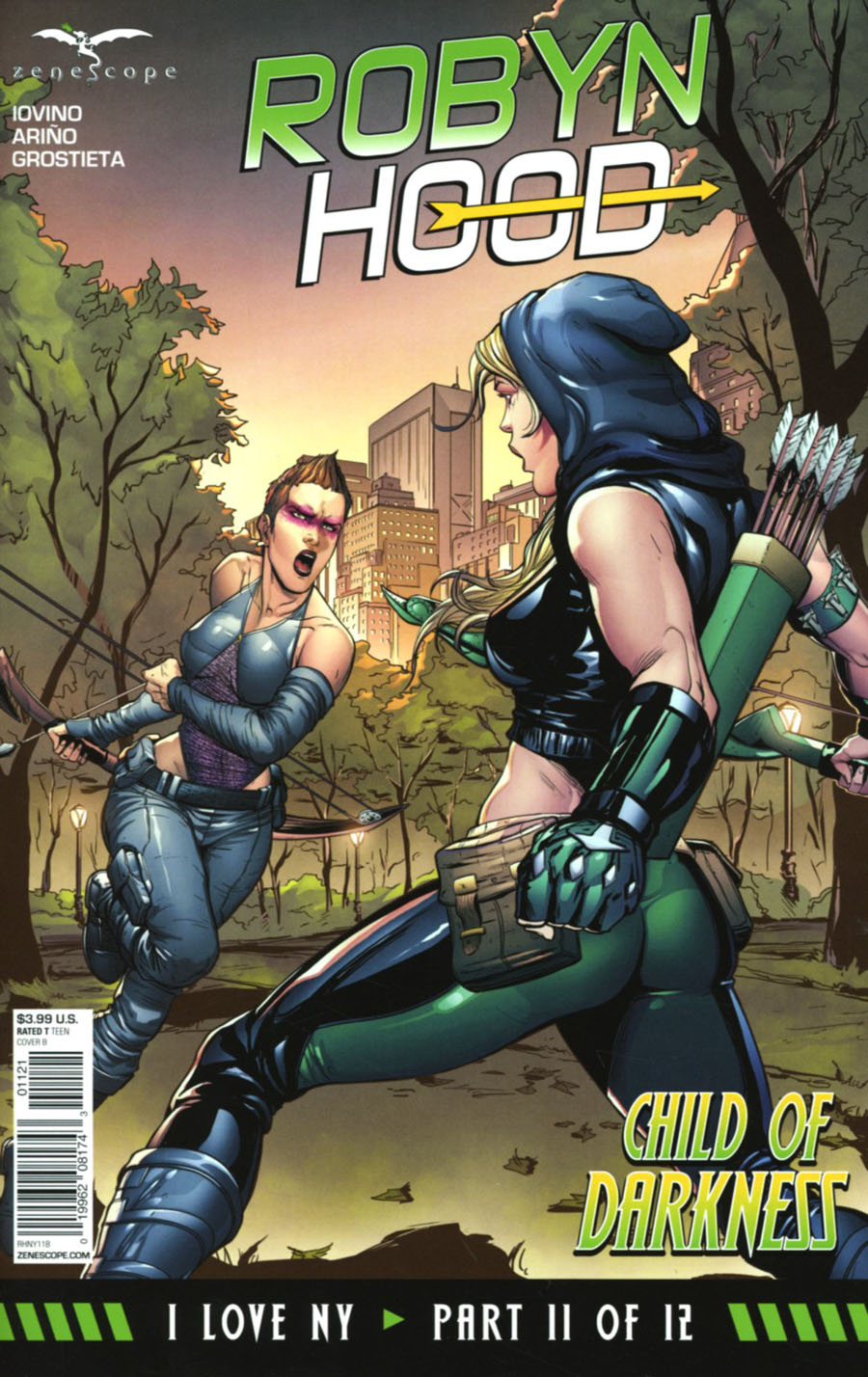 Grimm Fairy Tales Presents Robyn Hood I Love NY #11 Cover B Marc Rosete