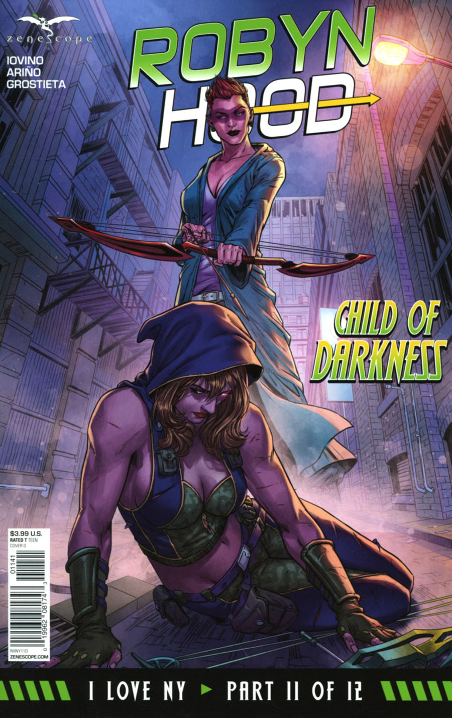 Grimm Fairy Tales Presents Robyn Hood I Love NY #11 Cover D Abhishek Malsuni