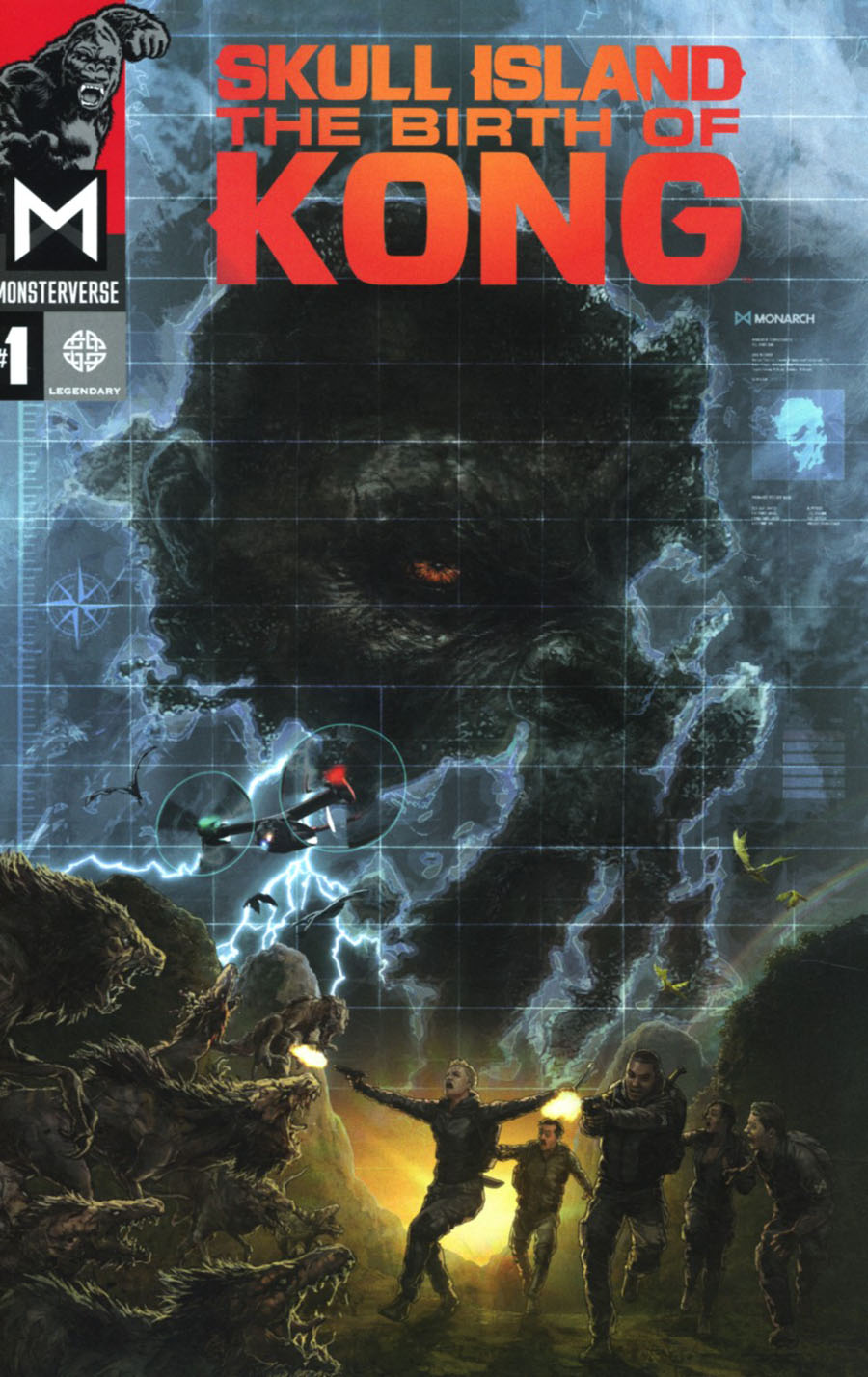 Skull Island Birth Of Kong #1