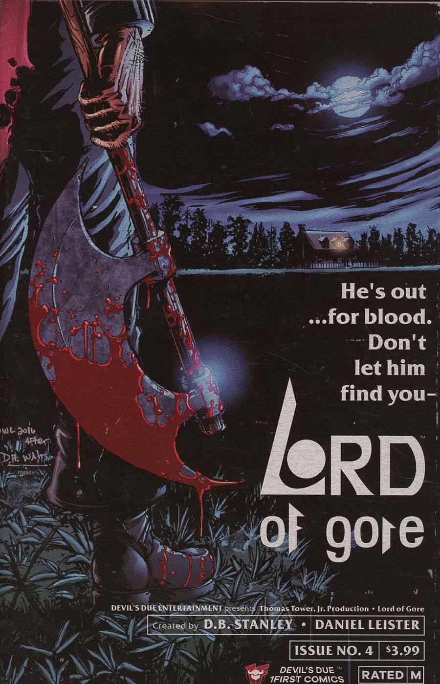 Lord Of Gore #4 Cover A Regular Daniel Leister Cover