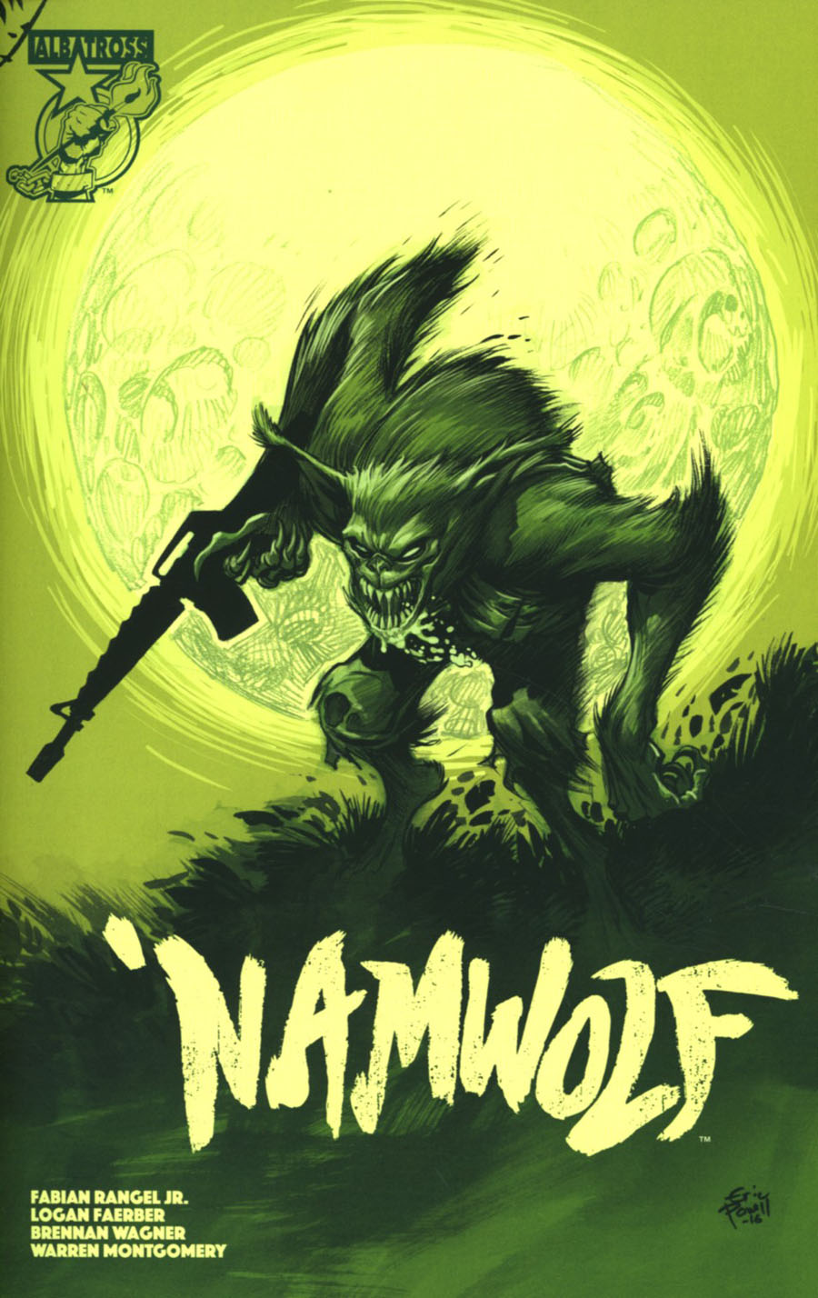 Namwolf #1 Cover B Variant Eric Powell Special Cover