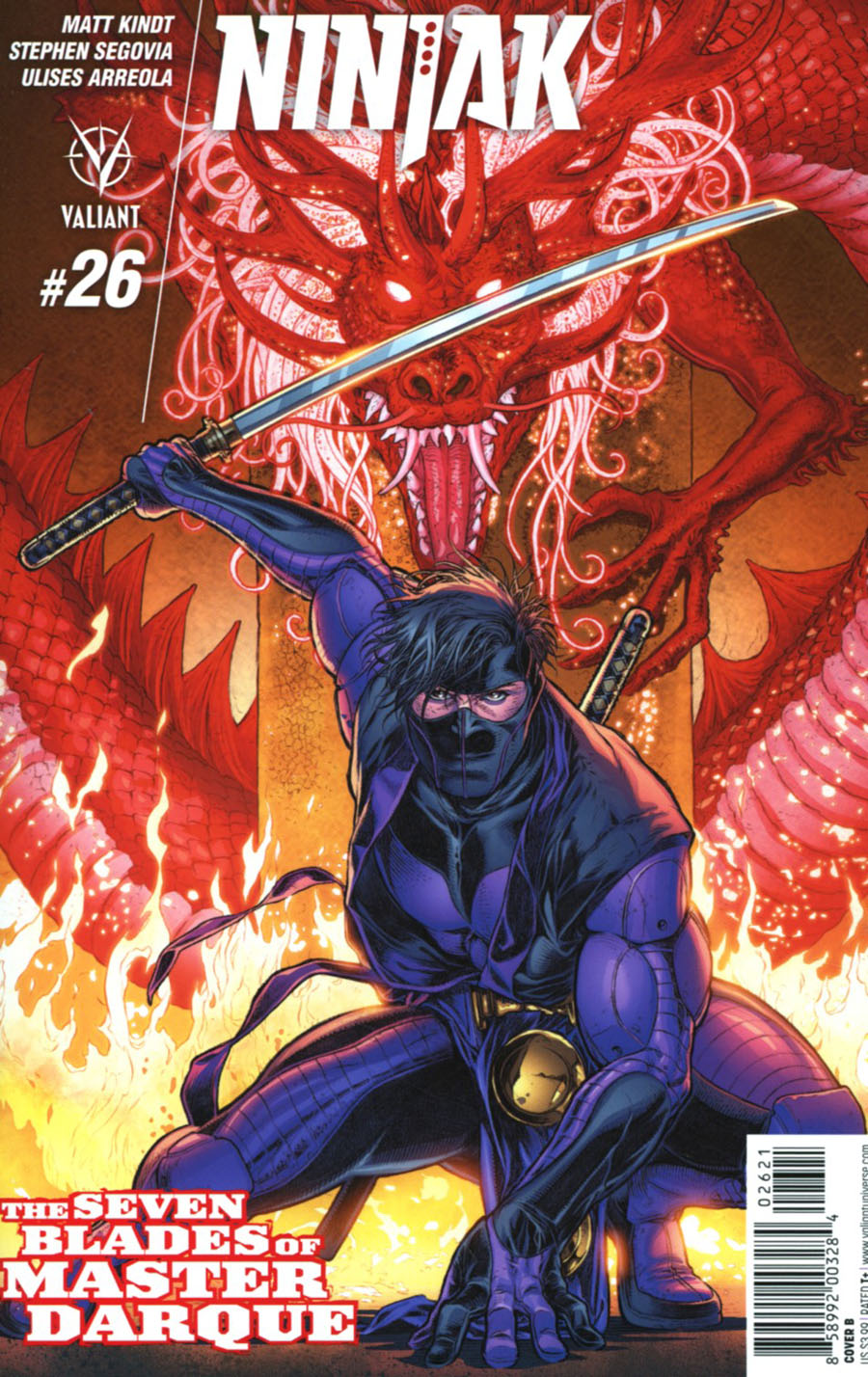 Ninjak Vol 3 #26 Cover B Variant Juan Jose Ryp Cover