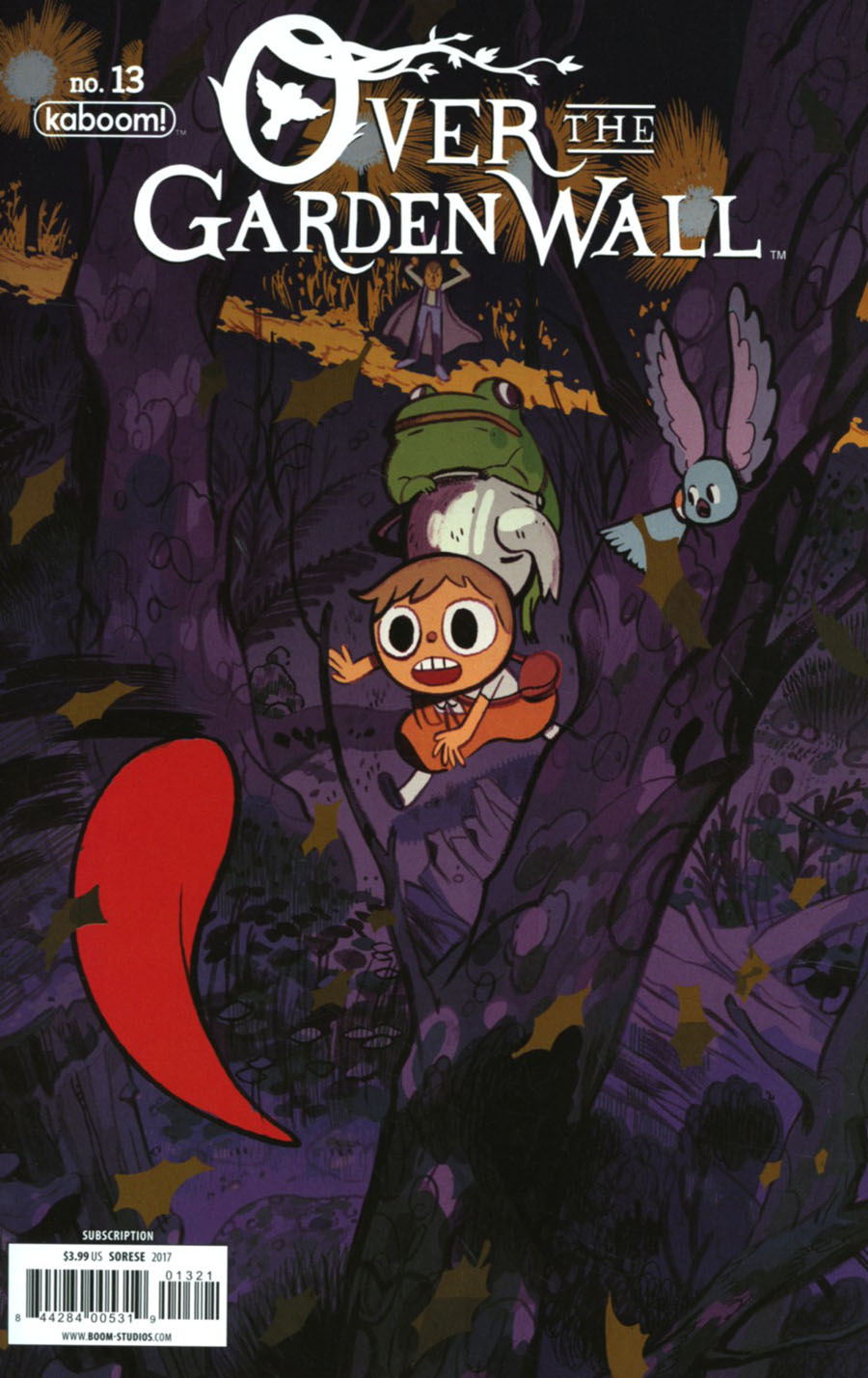 Over The Garden Wall Vol 2 #13 Cover B Variant Jeremy Sorese Subscription Cover