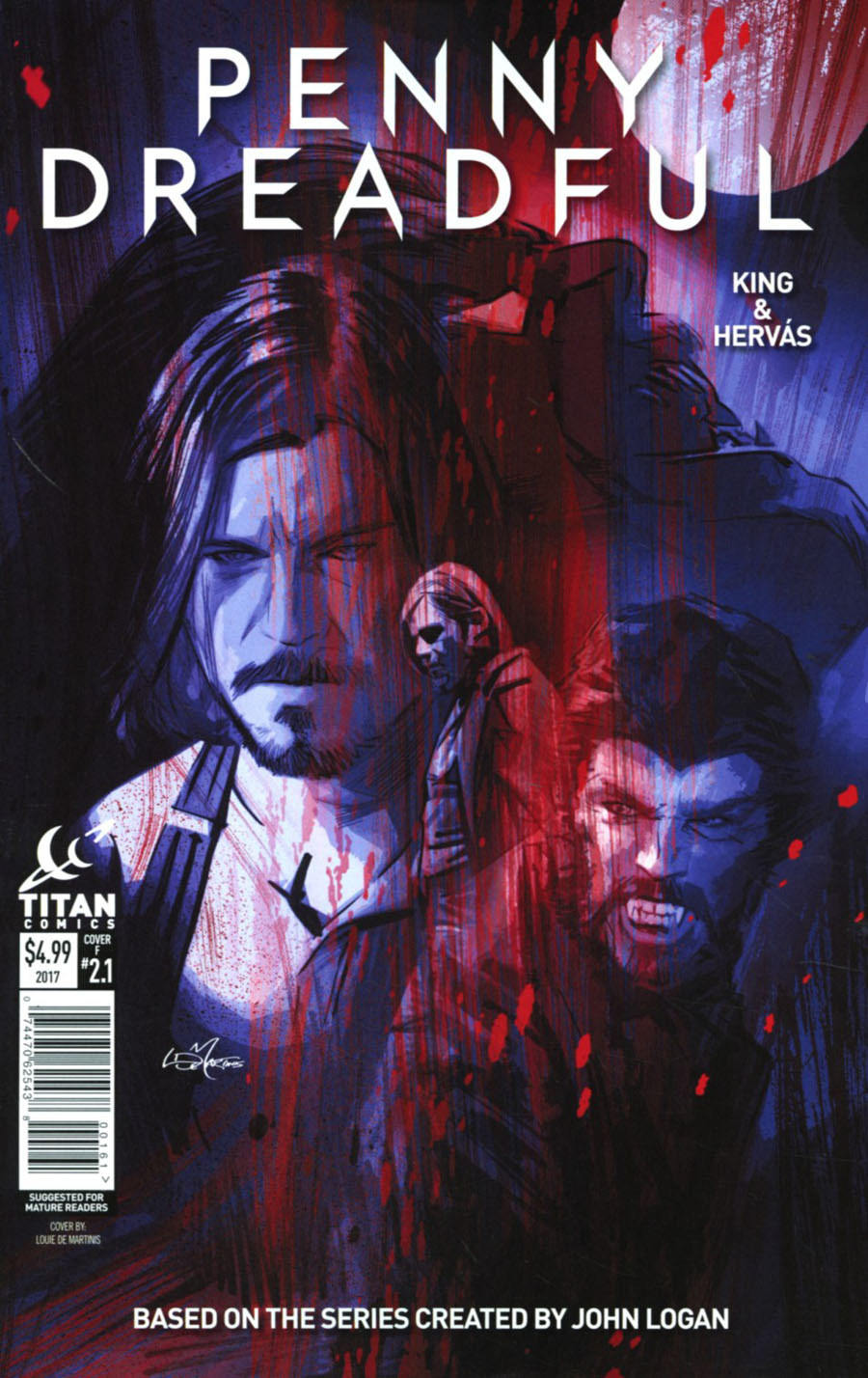 Penny Dreadful Vol 2 #1 Cover F Variant Louie De Martinis Cover