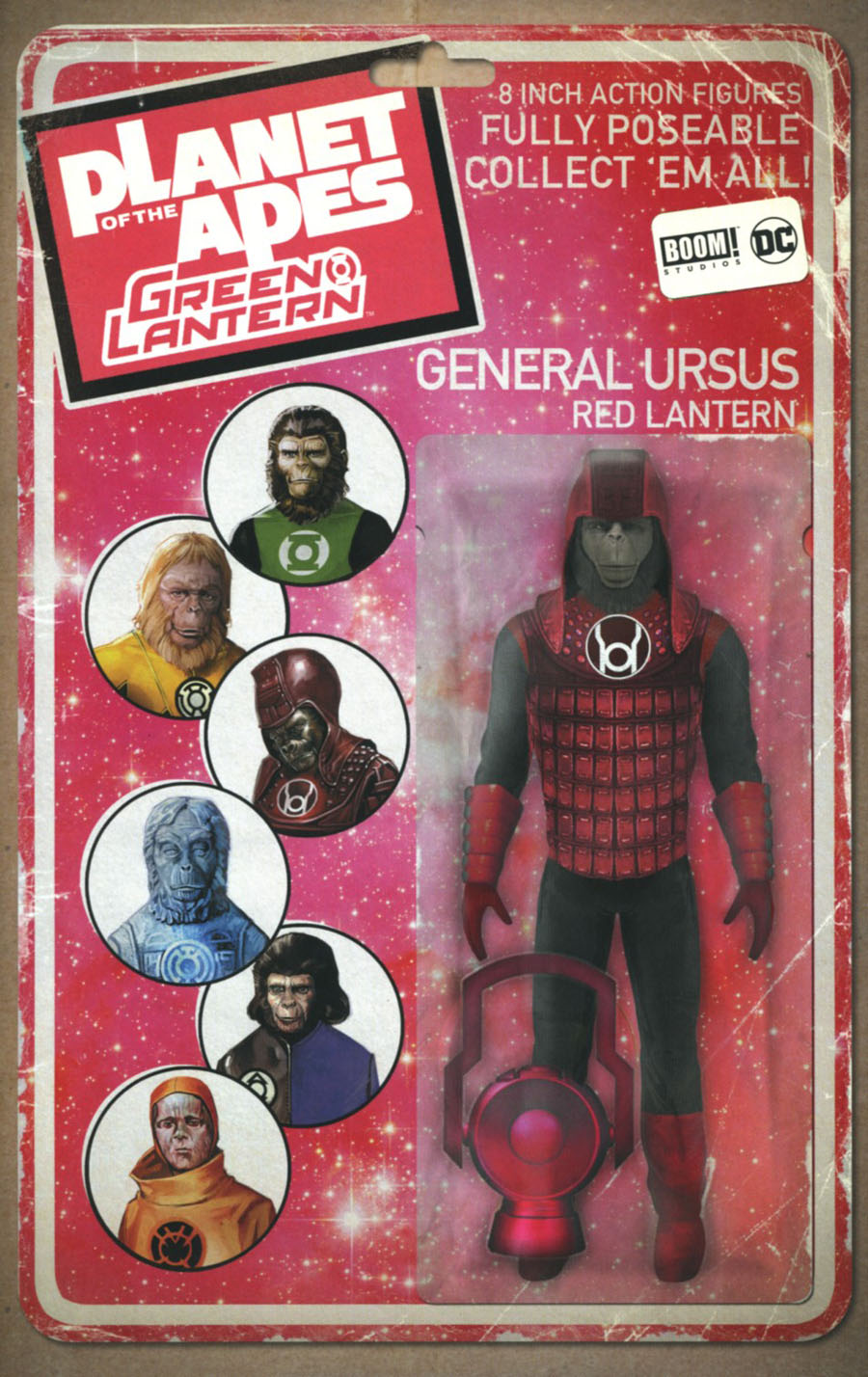 Planet Of The Apes Green Lantern #3 Cover B Variant David Ryan Robinson Vintage Action Figure Cover