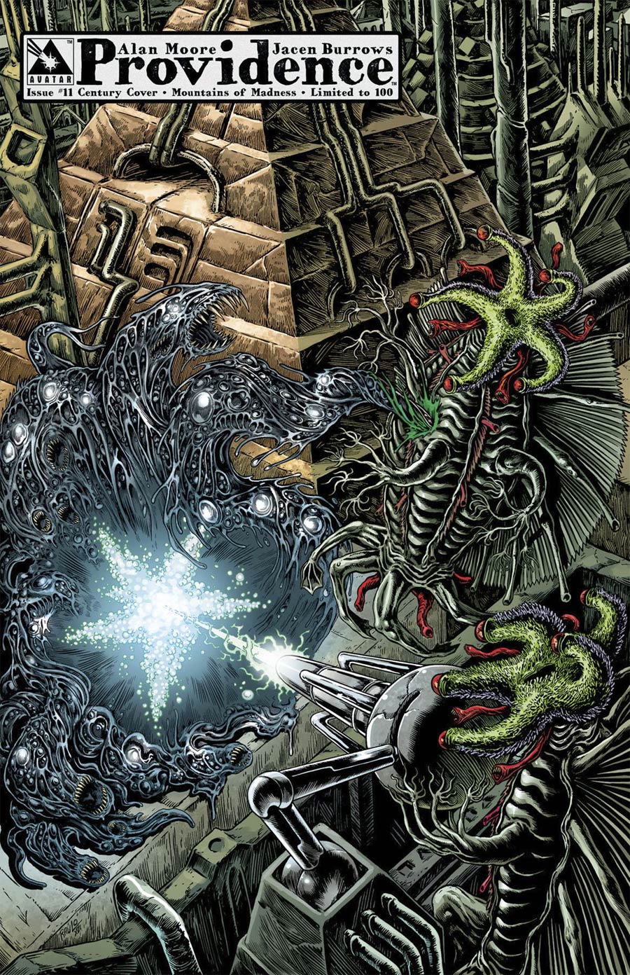 Providence #11 Cover O Century Edition Mountains Of Madness Cover