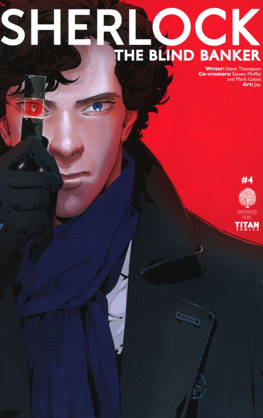 Sherlock Blind Banker #4 Cover A Regular Jay Cover