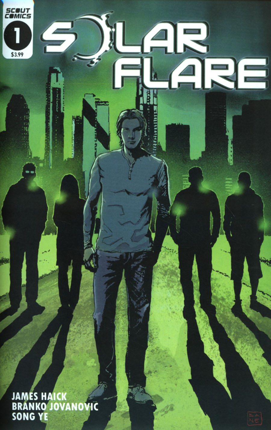 Solar Flare #1 Cover A 1st Ptg
