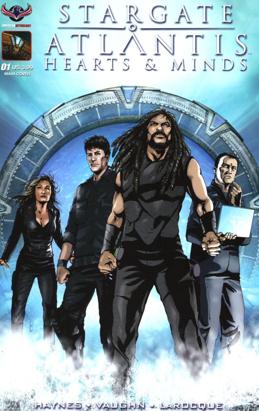 Stargate Atlantis Hearts & Minds #1 Cover A Regular Greg LaRocque Cover