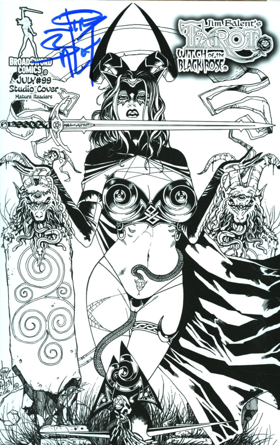 Tarot Witch Of The Black Rose #99 Cover F Studio Deluxe Edition
