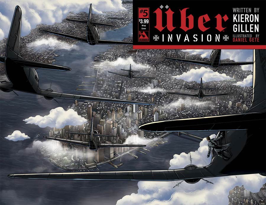 Uber Invasion #5 Cover B Wraparound Cover