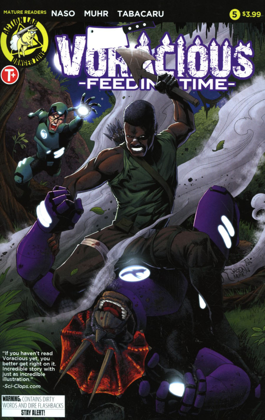 Voracious Feeding Time #5 Cover A Regular Jason Muhr Cover