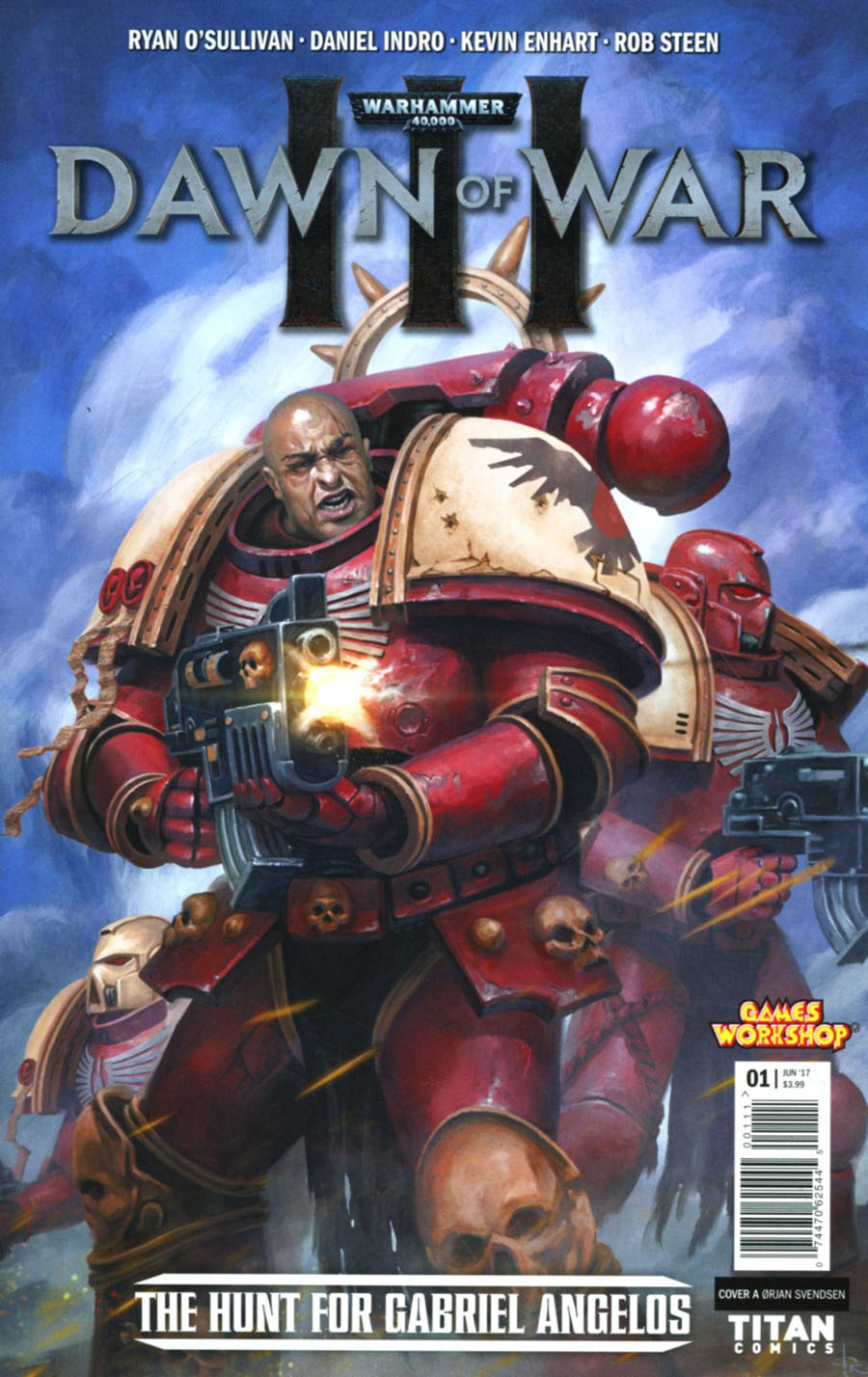 Warhammer 40000 Dawn Of War III #1 Cover A Regular Orjan Svendsen Cover