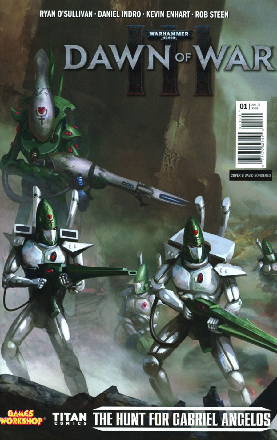 Warhammer 40000 Dawn Of War III #1 Cover B Variant David Sondered Cover