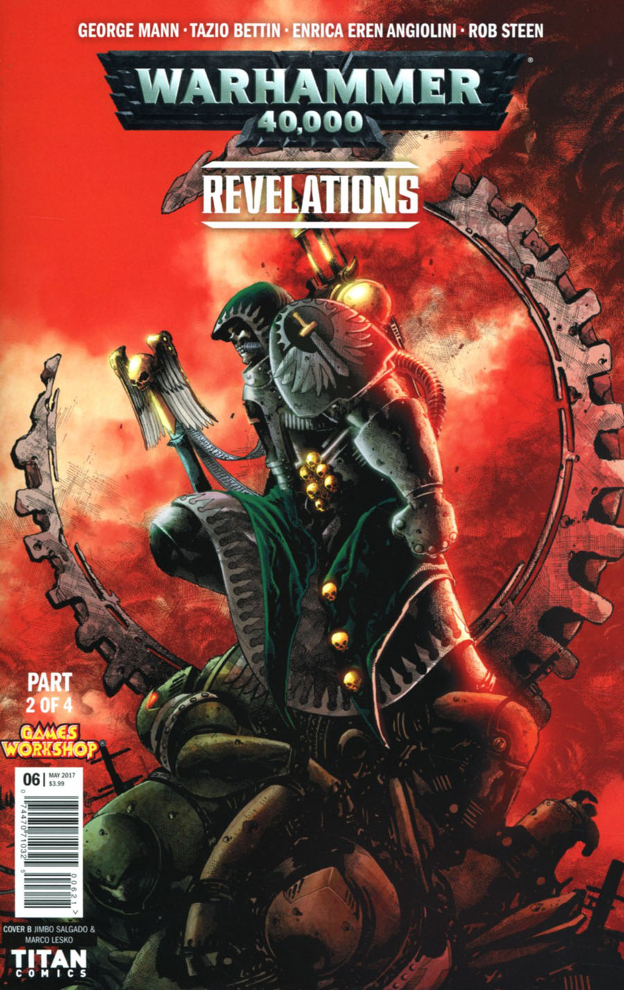 Warhammer 40000 Revelations #2 Cover B Variant Jimbo Salgado Cover
