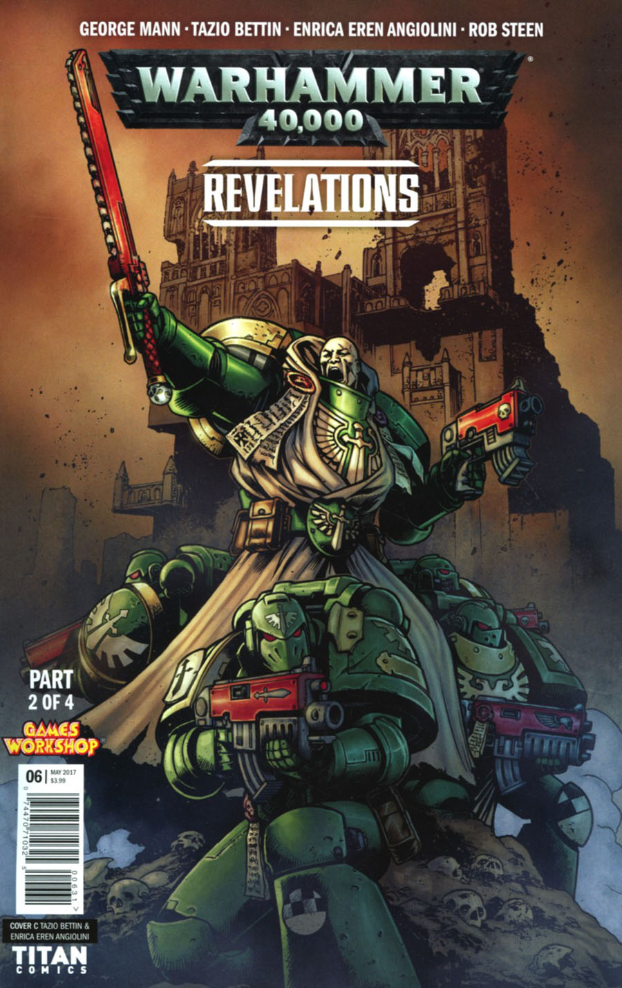 Warhammer 40000 Revelations #2 Cover C Variant Tazio Bettin & Enrica Eren Angiolini Cover