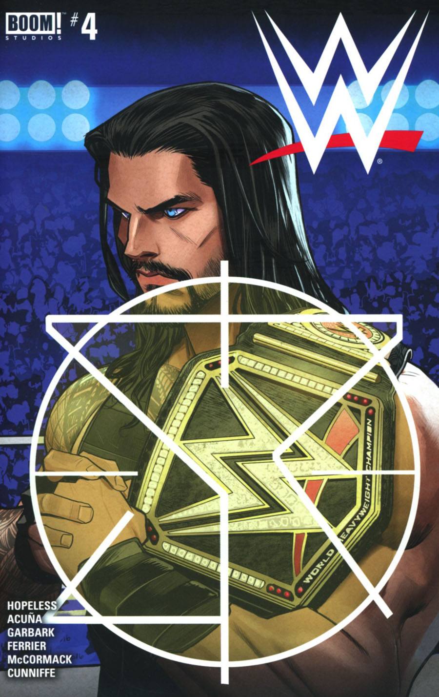 WWE #4 Cover A Regular Dan Mora Cover