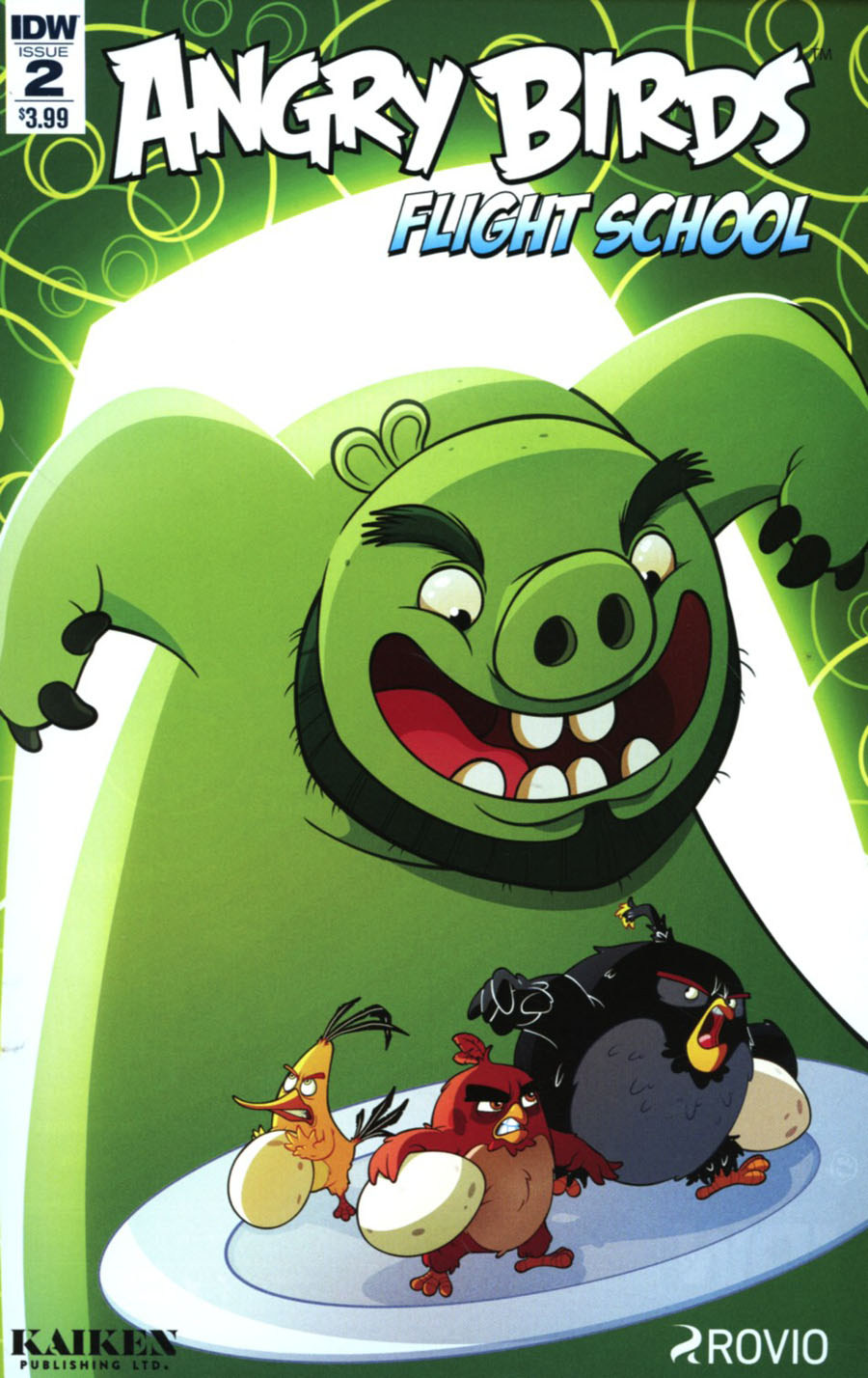 Angry Birds Flight School #2 Cover A Regular Philip Murphy Cover