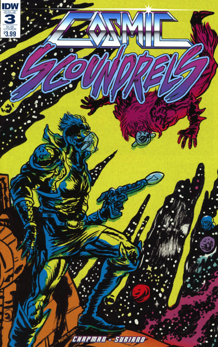 Cosmic Scoundrels #3 Cover B Variant Alexis Ziritt Subscription Cover