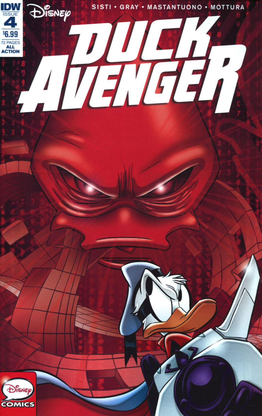 Duck Avenger #4 Cover A Regular Claudio Sciarrone Cover