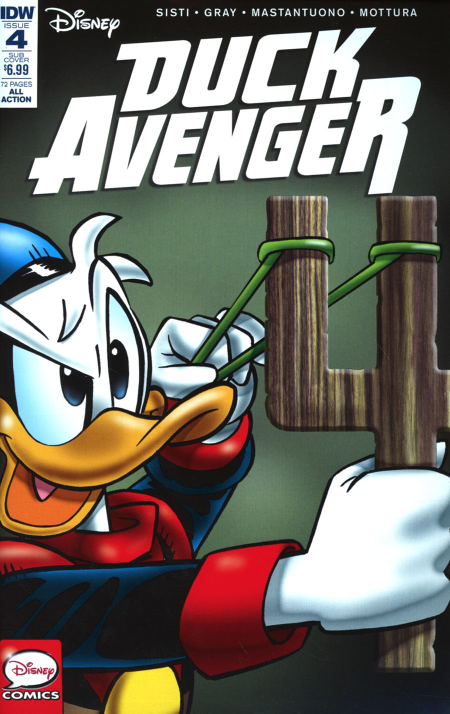 Duck Avenger #4 Cover B Variant Marco Gervasio Subscription Cover