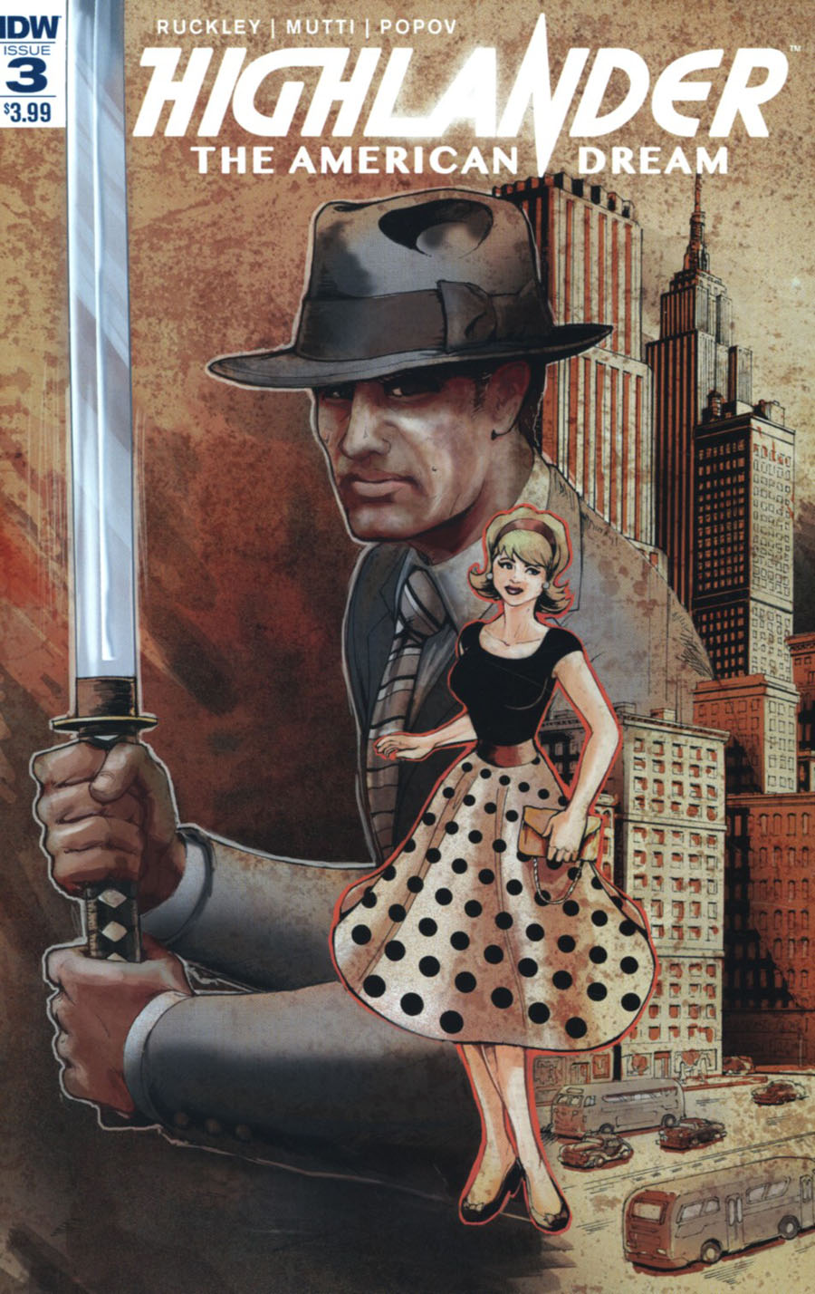 Highlander American Dream #3 Cover A Regular Andrew Griffith Cover