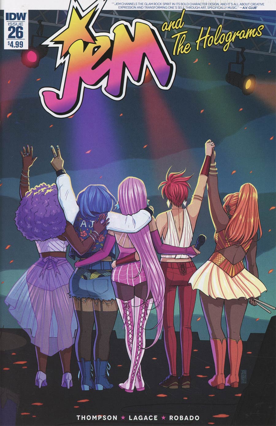 Jem And The Holograms #26 Cover A Regular Jen Bartel Cover
