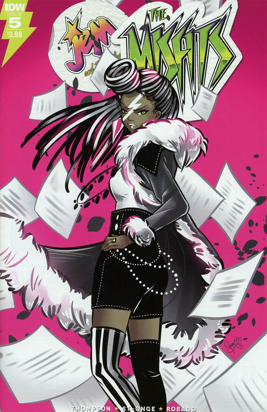 Jem And The Misfits #5 Cover A Regular M Victoria Robado Cover