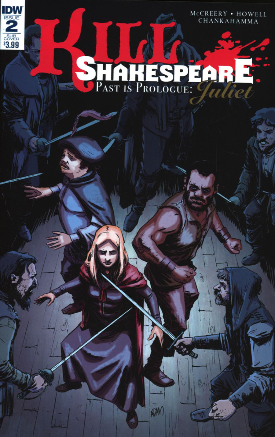 Kill Shakespeare Past Is Prologue Juliet #2 Cover B Variant Simon Davis Subscription Cover