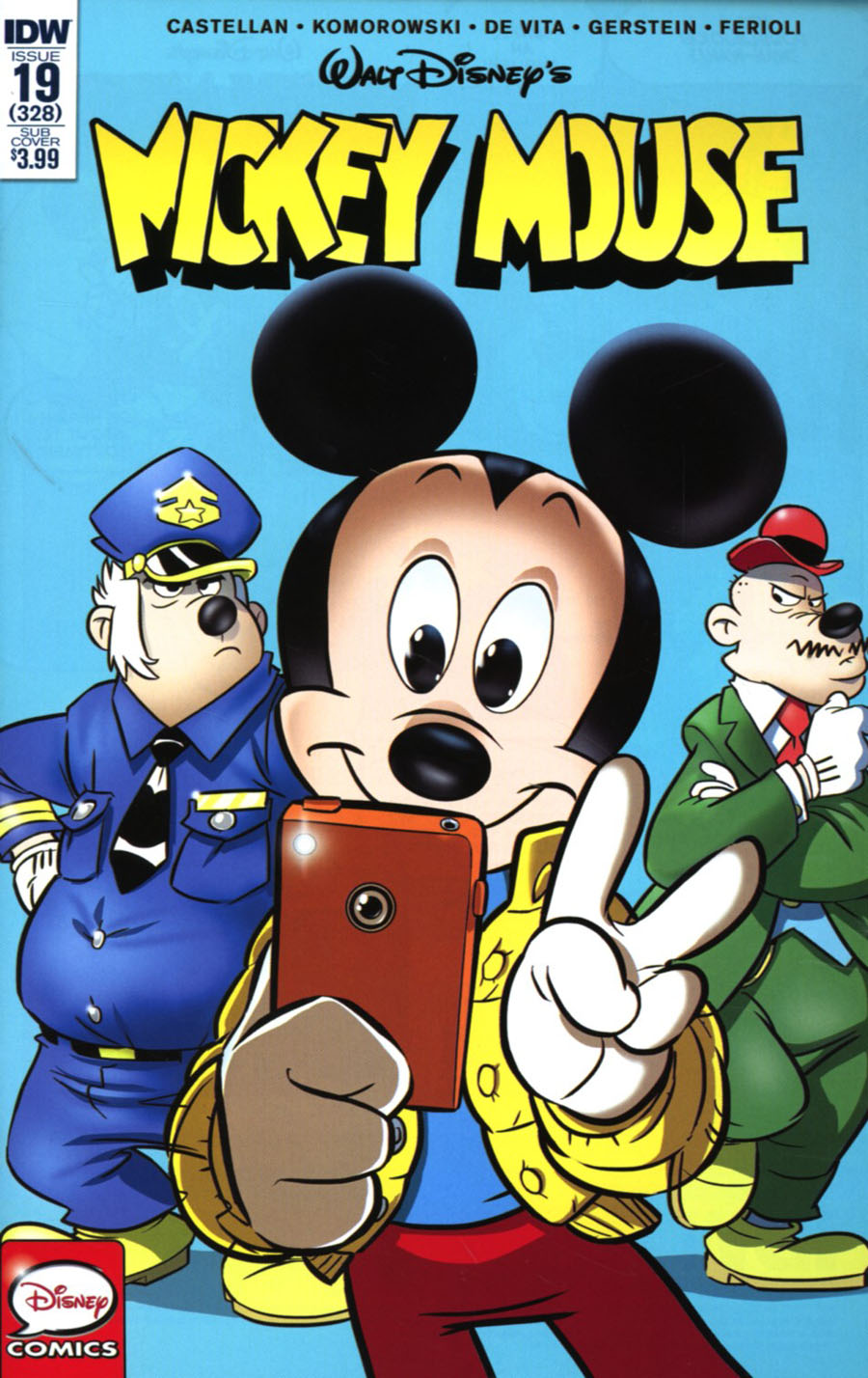 Mickey Mouse Vol 2 #19 Cover B Variant Claudio Sciarrone Subscription Cover