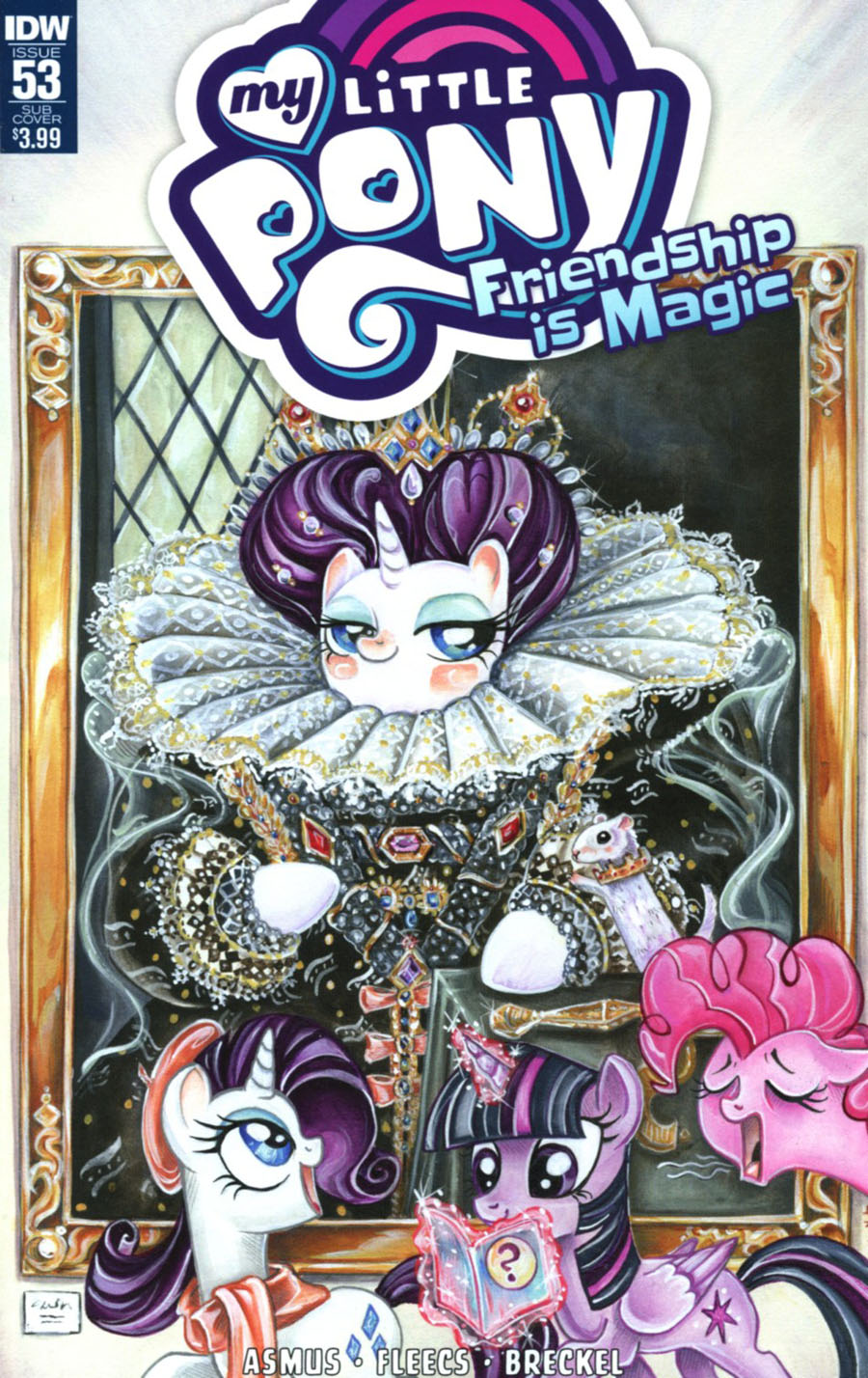My Little Pony Friendship Is Magic #53 Cover B Variant Sara Richard Subscription Cover