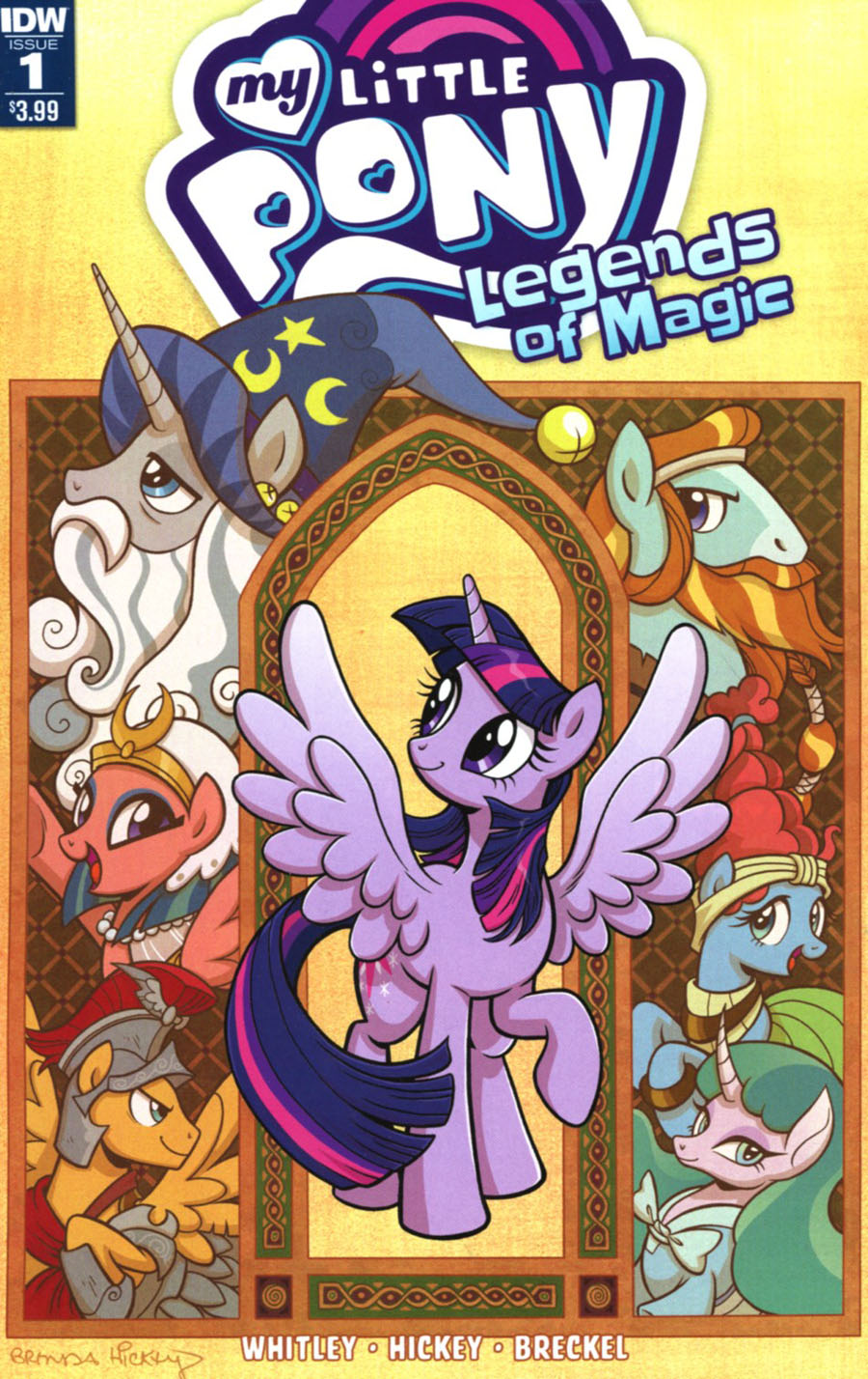 My Little Pony Legends Of Magic #1 Cover A Regular Brenda Hickey Cover