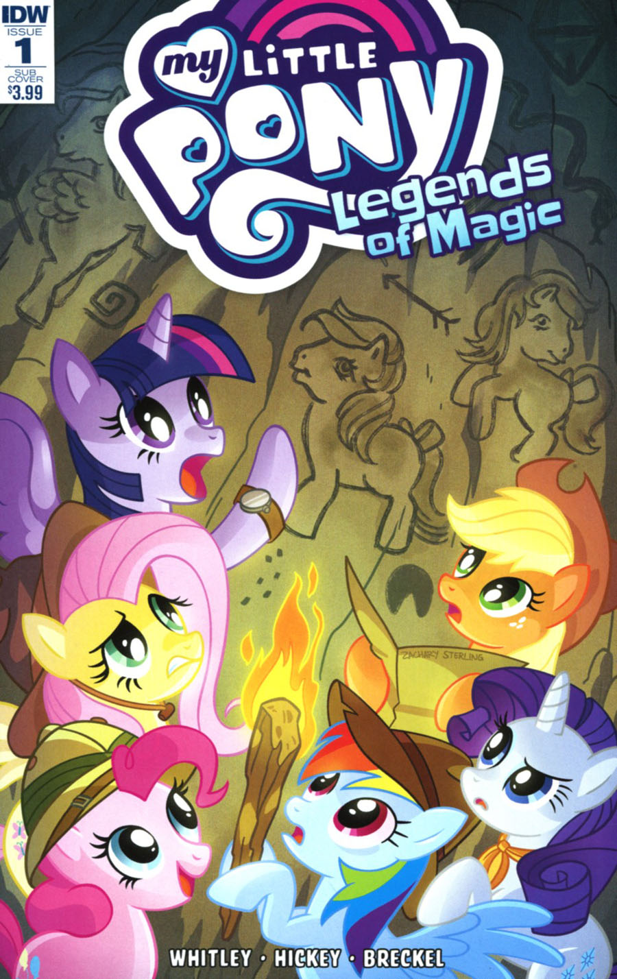 My Little Pony Legends Of Magic #1 Cover B Variant Zachary Sterling Subscription Cover