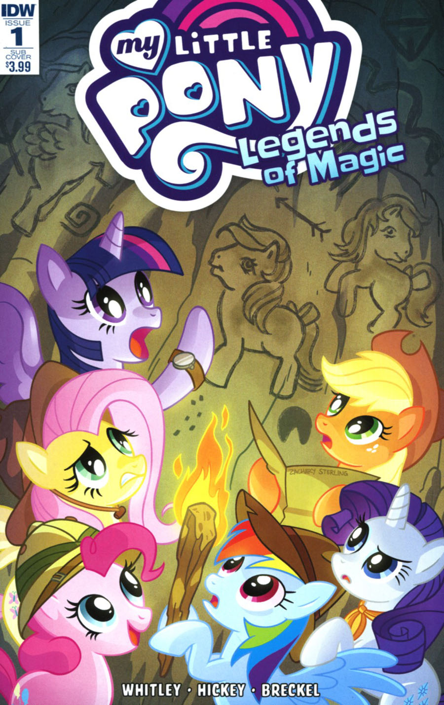 My Little Pony Legends Of Magic #1 Cover B Variant Zachary Sterling Subscription Cover