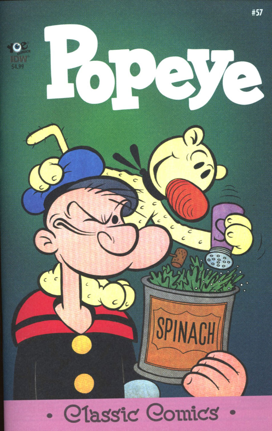 Classic Popeye #57 Cover A Regular Bud Sagendorf Cover