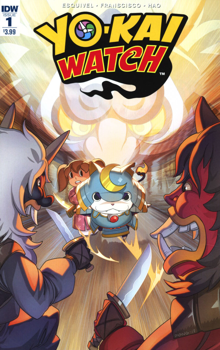 Yo-Kai Watch #1 Cover A Regular Dono Sanchez Almara Cover