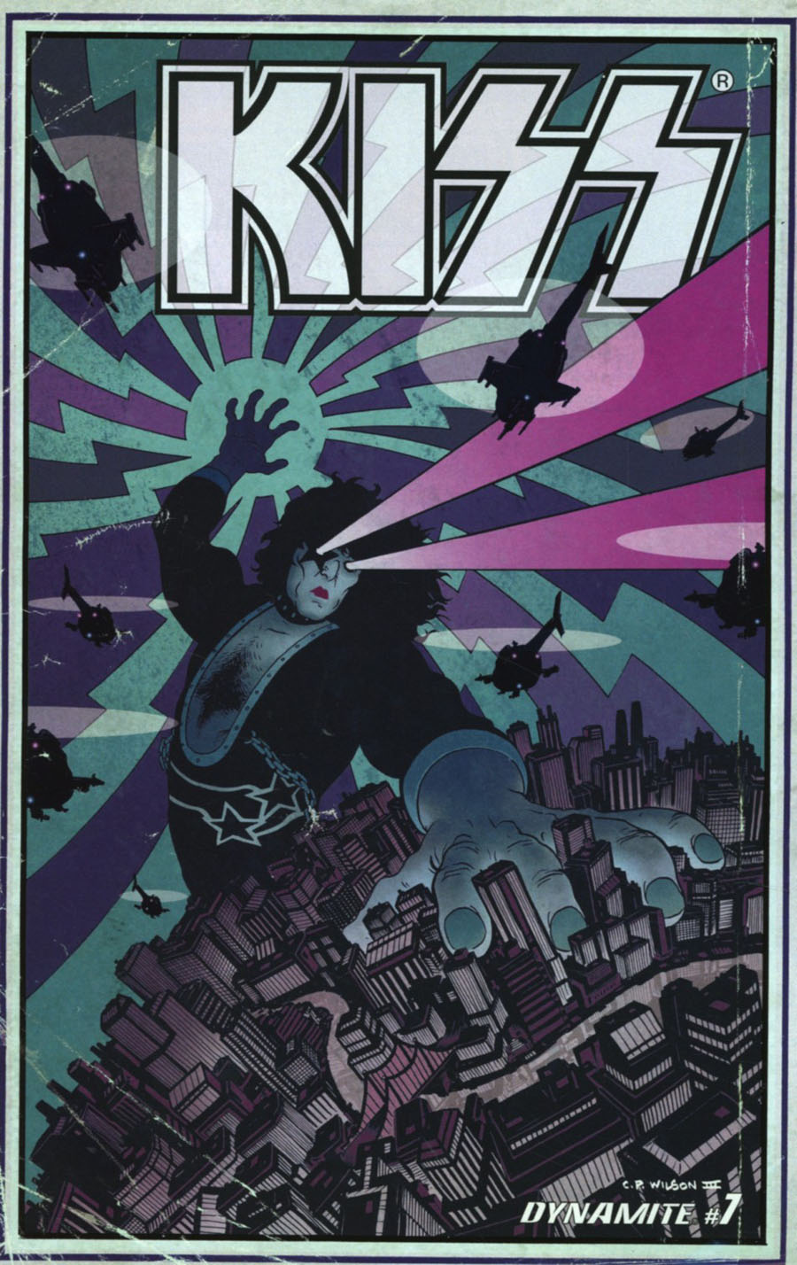 KISS Vol 3 #7 Cover B Variant Charles Wilson III Cover