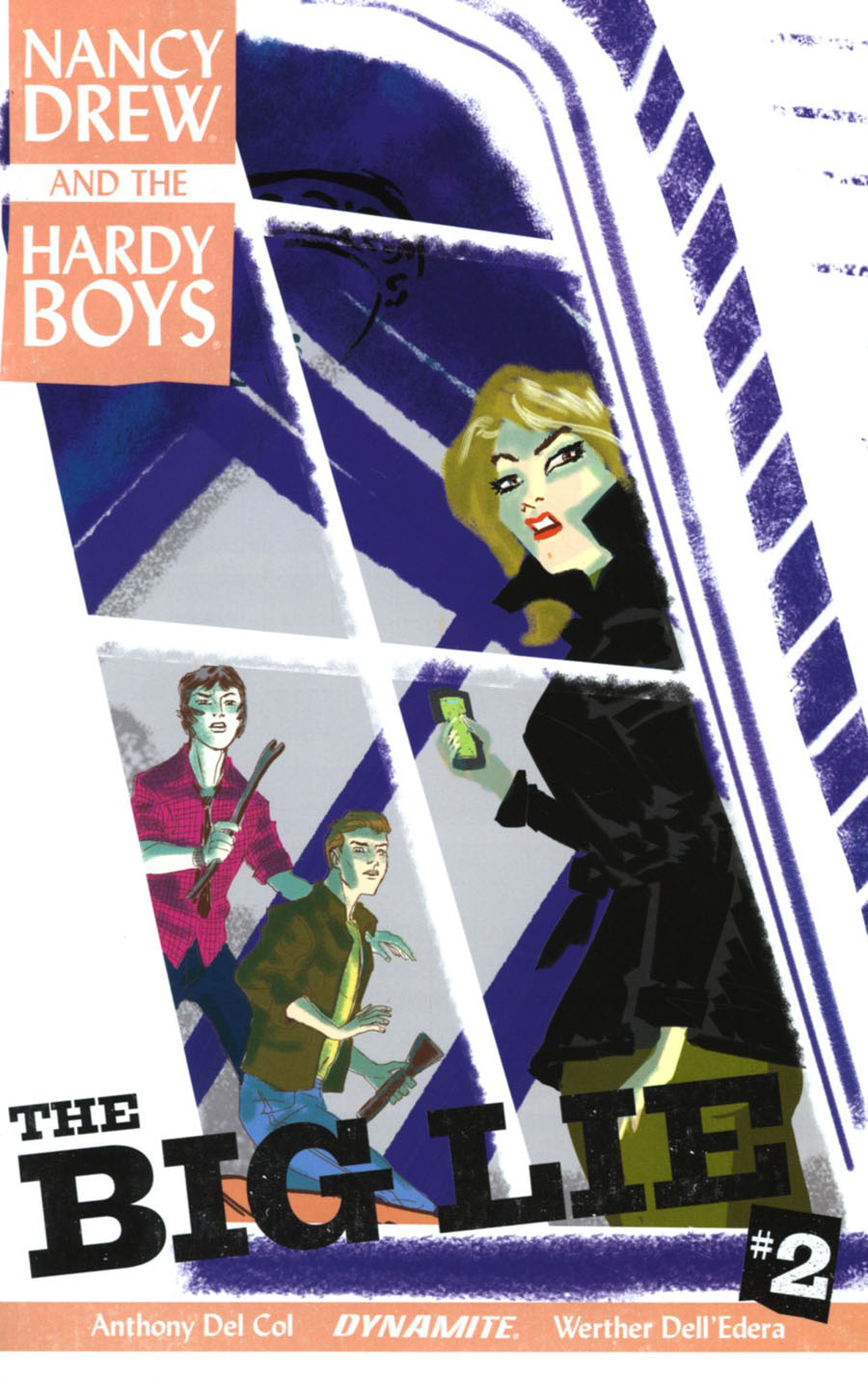 Nancy Drew And The Hardy Boys The Big Lie #2 Cover B Variant Dave Bullock Cover