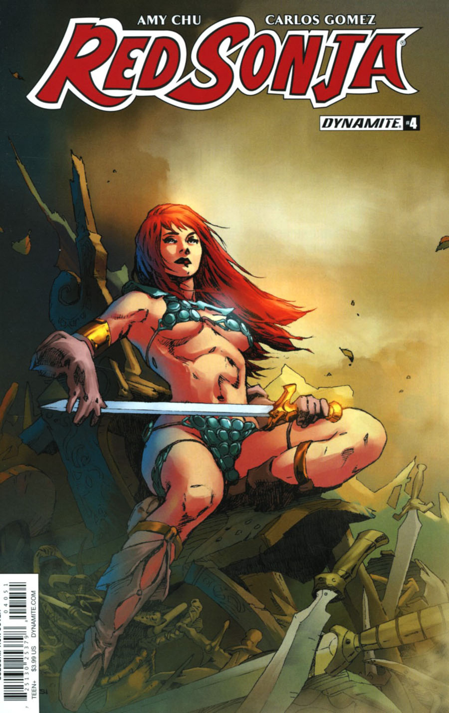 Red Sonja Vol 7 #4 Cover E Variant Mel Rubi Subscription Cover